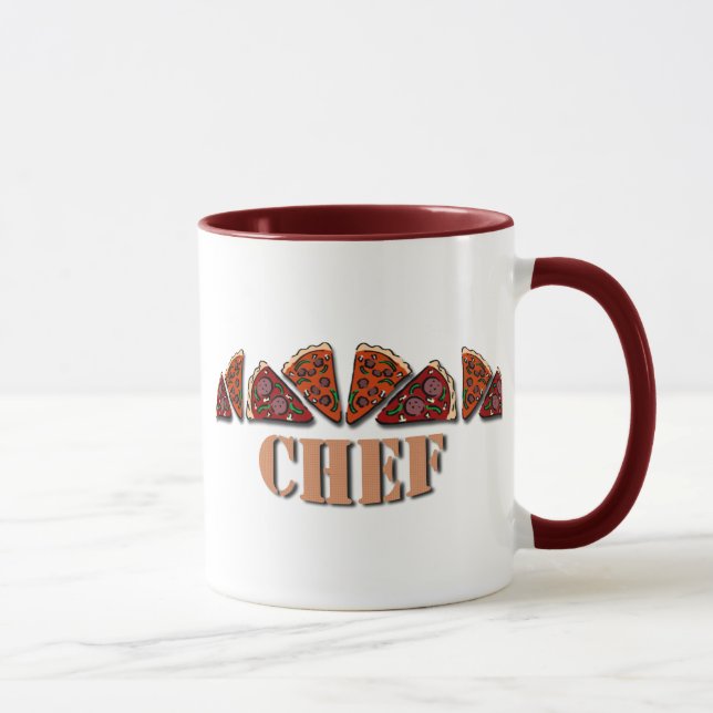 Tasse Chef de pizza (Droite)