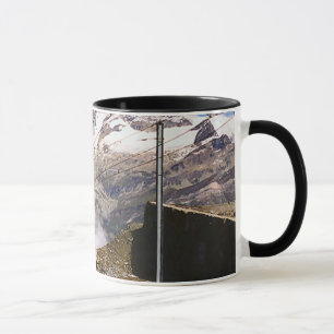 Tasse Chemin de fer de montagne, région de Jungfrau