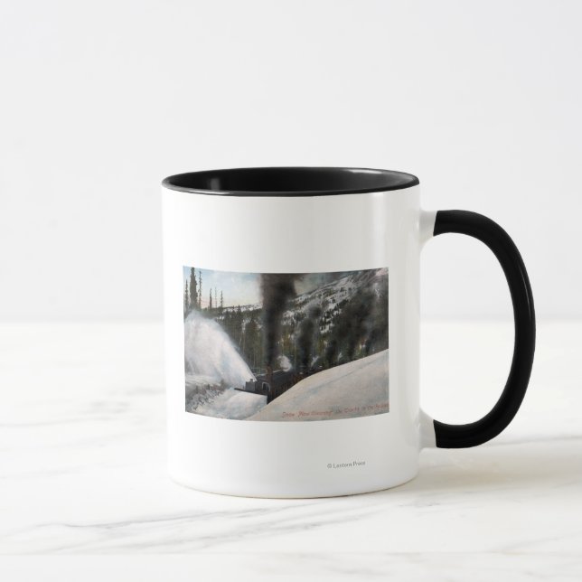 Tasse Chemins de défrichement des chemins de fer à fente (Droite)