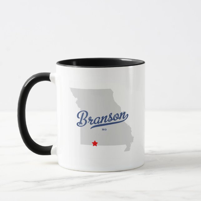 Tasse Chemise de Branson Missouri MOIS (Gauche)
