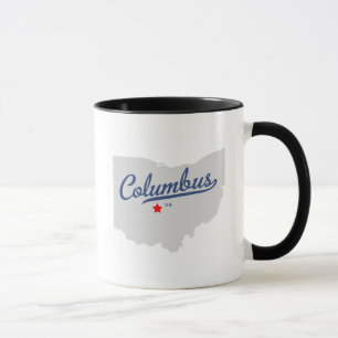 Tasse Chemise de Columbus Ohio OH