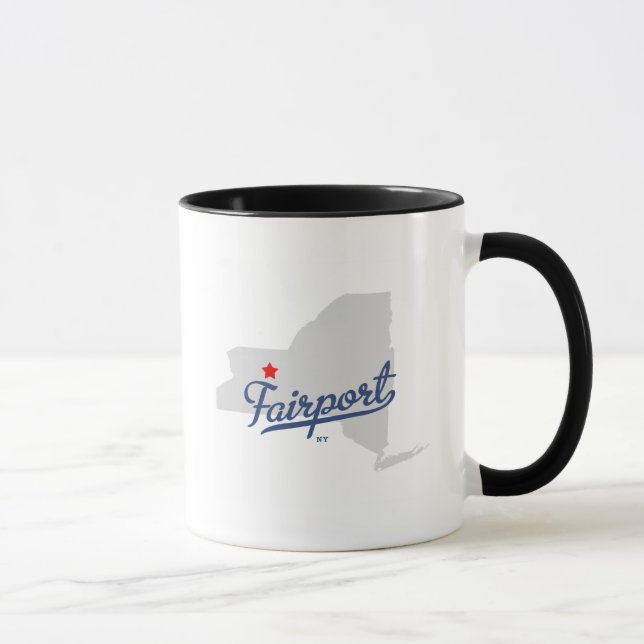 Tasse Chemise de Fairport New York NY (Droite)