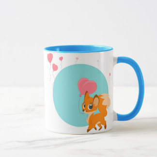 Tasse Chemise de Fox de jour de ballon