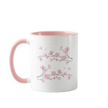 Cherry Blossom - Arrière - plan blanc