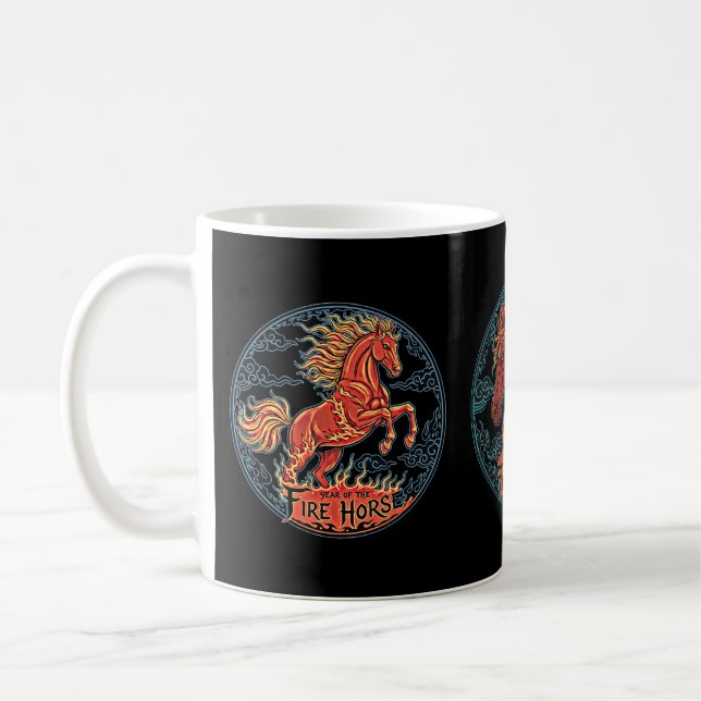 Tasse Cheval de Feu (Gauche)