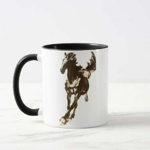 Tasse Cheval noir