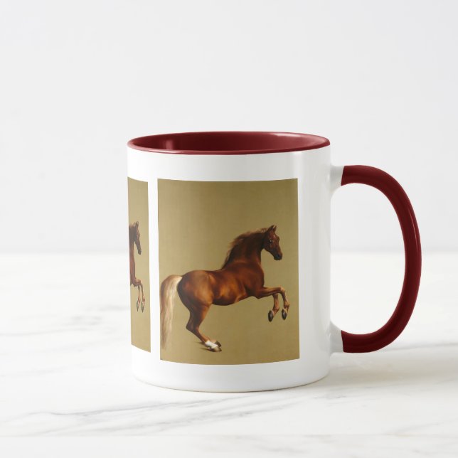 TASSE CHEVAL ROUGE (Droite)