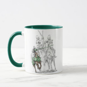 Tasse Chevaliers de la Renaissance médiévale