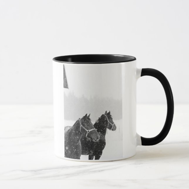 Tasse Chevaux de neige (Droite)