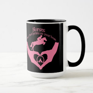 Tasse Chevaux Laisser des empreintes de Hoof sur votre c
