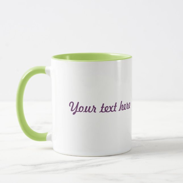 Tasse Chèvre Violette (Gauche)