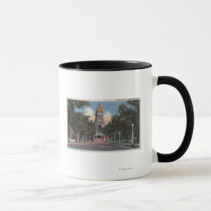 Tasse Cheyenne, WY - vue de capitol d'état et Drivewa