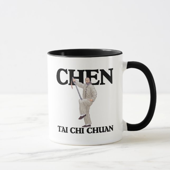 Tasse Chi Chuan - épée droite de Chen Tai (Droite)