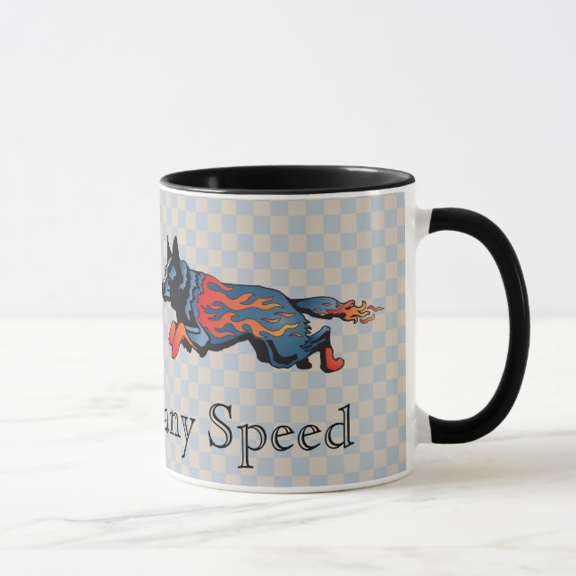 Tasse Chien australien de bétail - peu sûr à toute (Droite)
