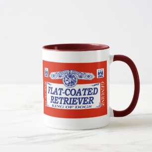 Tasse Chien d'arrêt Plat-Enduit