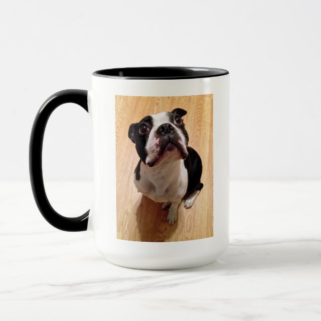 Tasse Chien de Boston Terrier (Gauche)