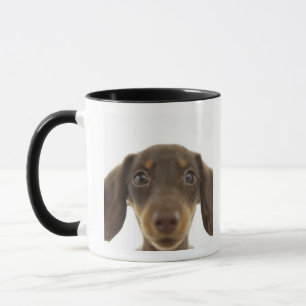 Tasse Chien de saucisse (brun) 2