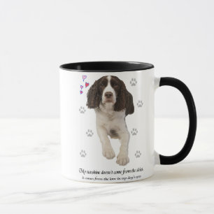 Tasse Chien d'épagneul de springer anglais