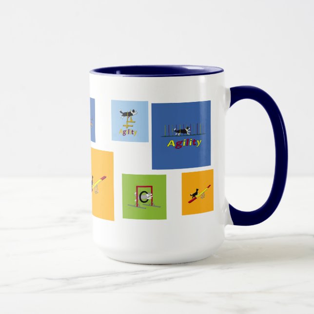 Tasse Chiens d'agilité (Droite)