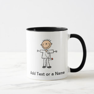 Tasse Chiffre masculin T-shirts et cadeaux de bâton