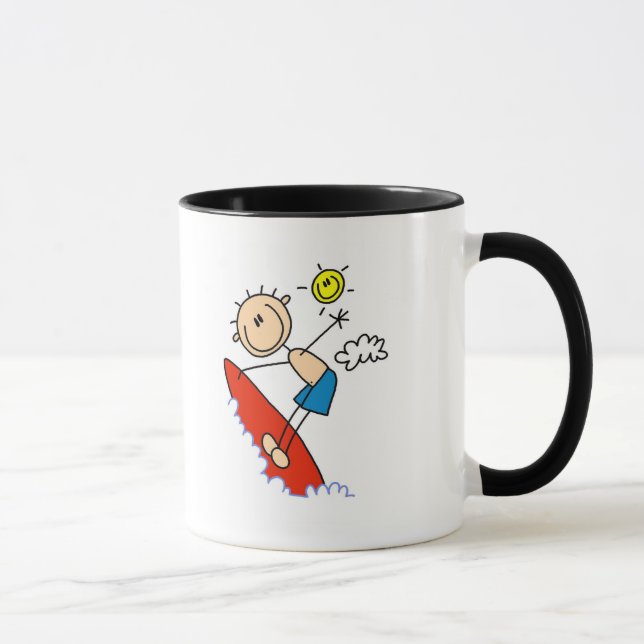 Tasse Chiffre T-shirts et cadeaux de bâton de garçon de (Droite)