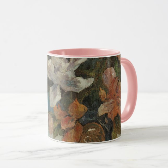 Tasse Chinois Peonies et Mandoline par Paul Gauguin (Devant droit)