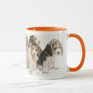 Tasse Chiots de beagle