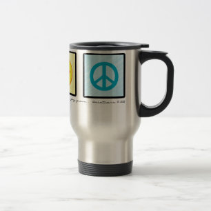Tasse chrétienne de voyage de paix de joie d'amour