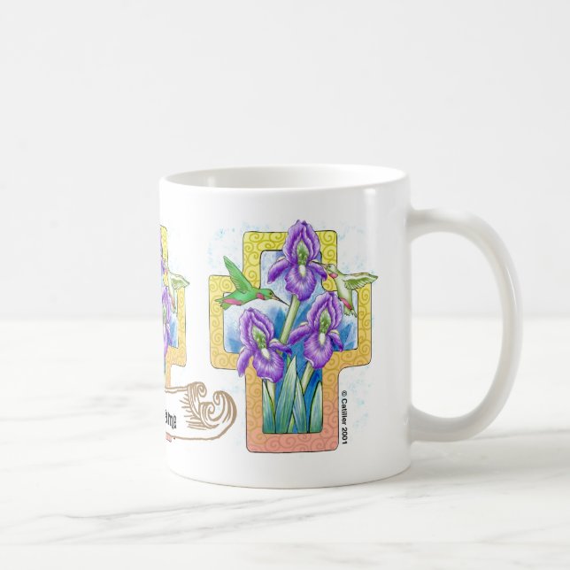 Tasse chrétienne Iris Cross (Droite)
