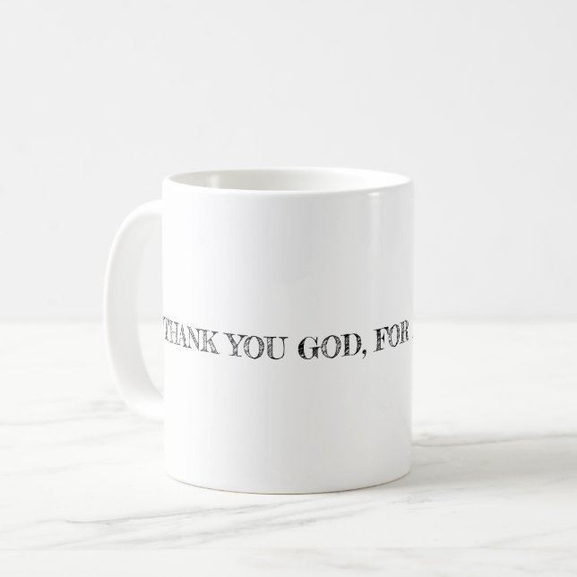 TASSE CHRISTLICH COFFEE MUG (Front Left)