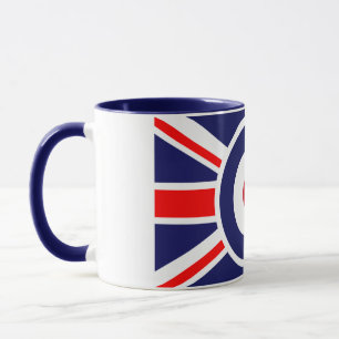 Tasse Cible Union Jack Mods Angleterre