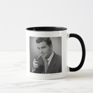 Tasse Cigarette d'éclairage d'homme
