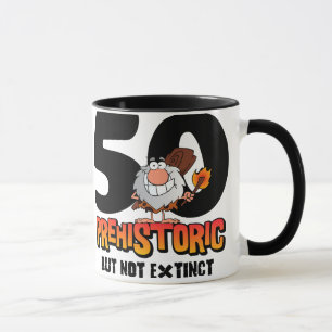 Tasse Cinquantième anniversaire préhistorique