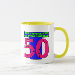 Tasse cinquantième Cadeaux d'anniversaire