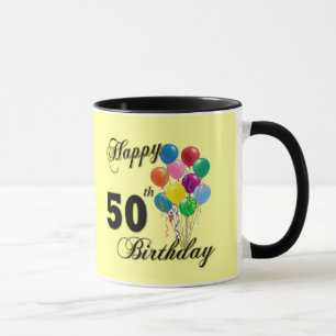 Tasse Cinquantième cadeaux d'anniversaire et habillemen