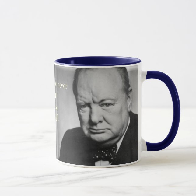 Tasse citation de churchill (Droite)