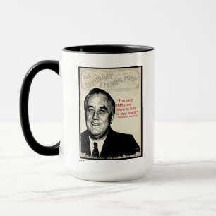 Tasse Citation de Franklin D. Roosevelt
