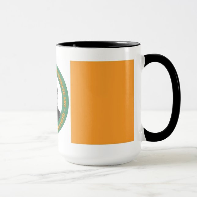 Tasse Citation de James Connolly - drapeau irlandais - (Droite)