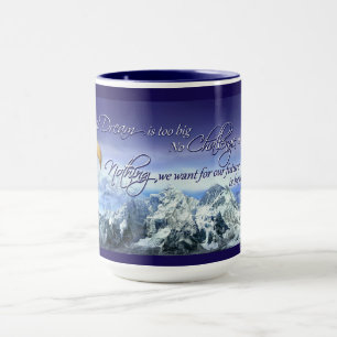 Tasse Citation Inspirationnelle Donald Trump Aigle et Mo