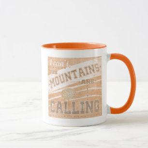 Tasse Citation   que les montagnes appellent
