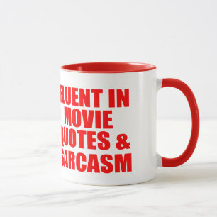 Tasse Citations et sarcasme de film