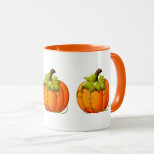 Tasse citrouille d'automne/Halloween