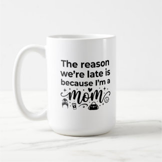 Tasse Classique 15 oz Citation Café du Matin