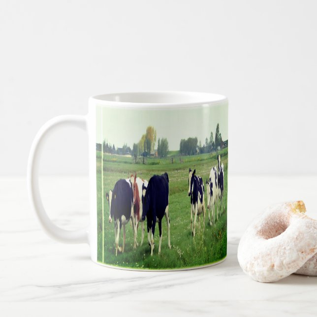 Tasse classique 2 de vache (Avec donut)