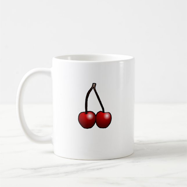 Tasse Classique Cerise  (Gauche)