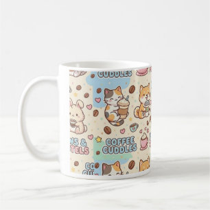 Tasse classique Coffee Cuddles Cute, Mug à café 33
