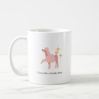 Tasse classique comme une maman caniche, 11 oz