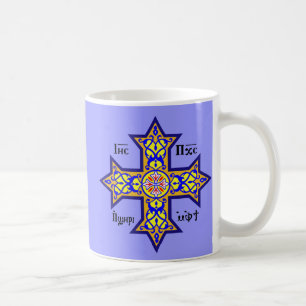 Tasse classique croisée copte
