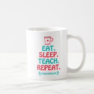 Tasse classique de 330 ml pour la vie d'enseignant