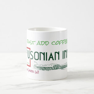 Tasse classique de blanc d'auberge d'Usonian
